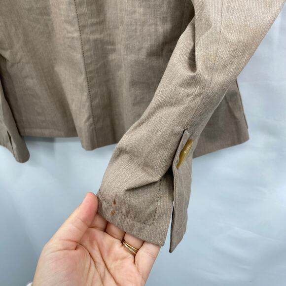AKRIS punto tan casual blazer - Picture 5 of 7